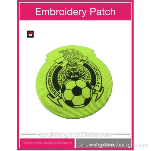2014 Nice football soccer jersey woven patch,soccer team patch